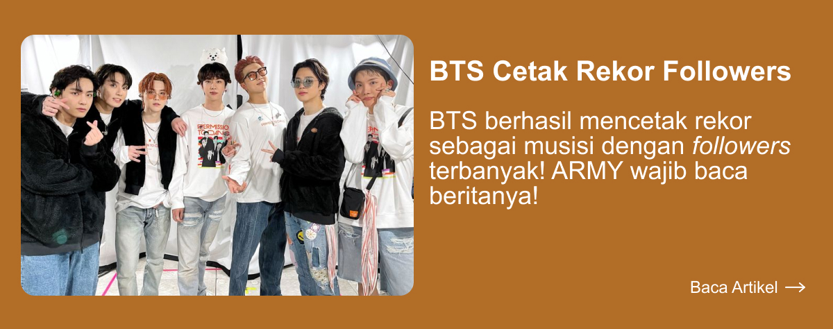 BTS Cetak Rekor Followers